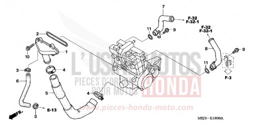 WATER PIPE CB1300F3 de 2003